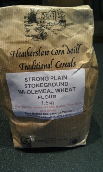 Stoneground wholemeal flour from Heatherslaw Corn Mill